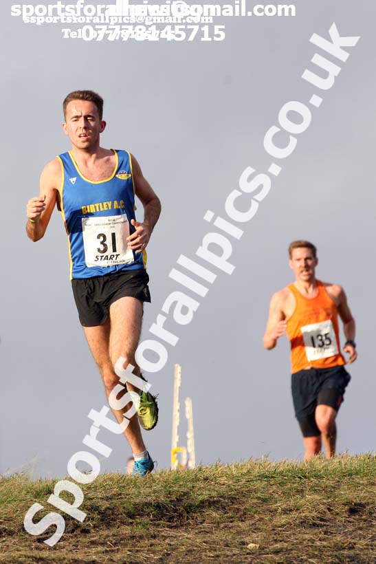 Senior mens North Eastern Cross Country, 2018 Northern Cross Country Champs., Wrekenton, Gateshead. Photo:  David T. Hewitson/Sports for All Pics